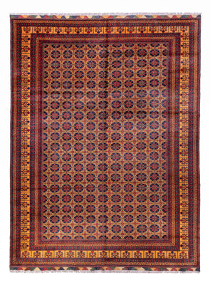 Afghaans tapijt - 388 x 286 cm - donker beige