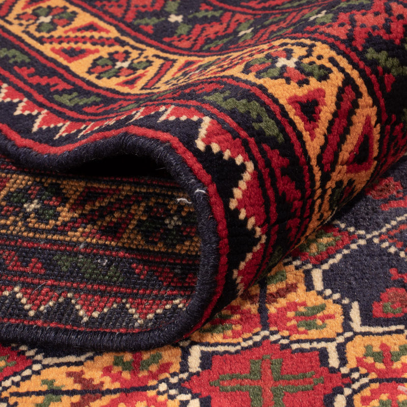 Afghaans tapijt - 388 x 286 cm - donker beige