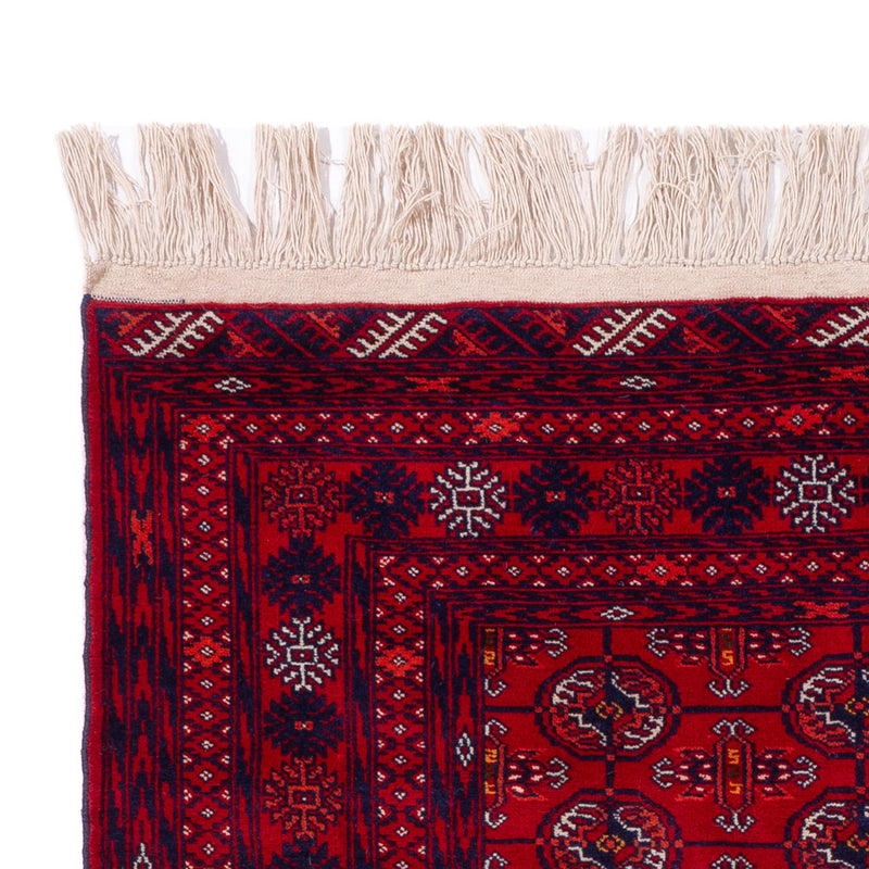 Afghaans tapijt - Bukhara - 189 x 133 cm - donkerrood