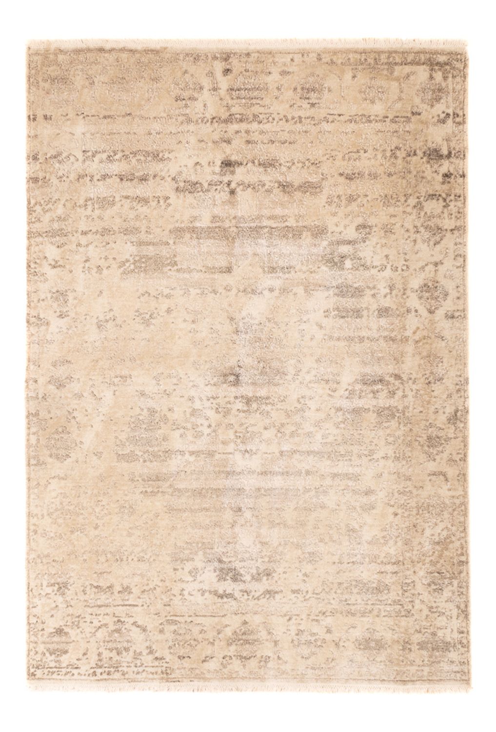 Designer tapijt - 197 x 154 cm - beige