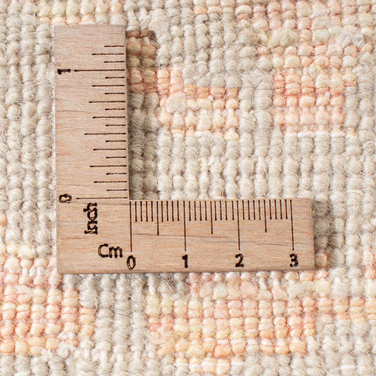 Designer tapijt vierkant  - 289 x 287 cm - beige