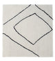 Wollen tapijt 62x62cm - Wollen tapijt