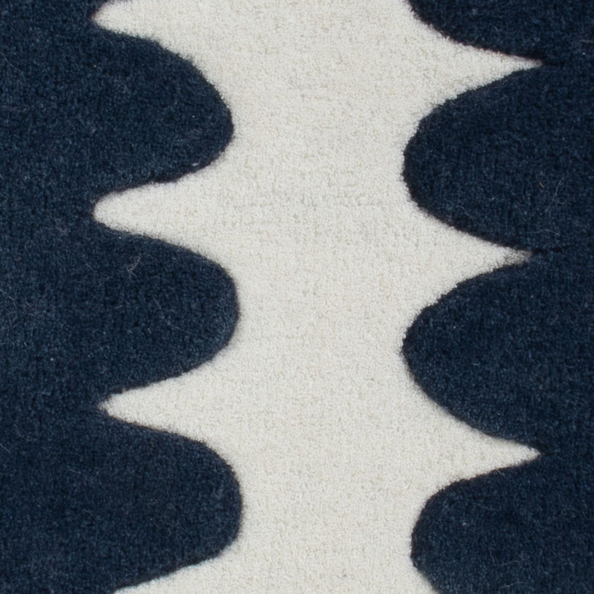 Wollen tapijt vierkant  - 60 x 60 cm - veelkleurig