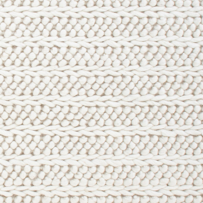 Wollen tapijt - 95 x 63 cm - lichtgrijs