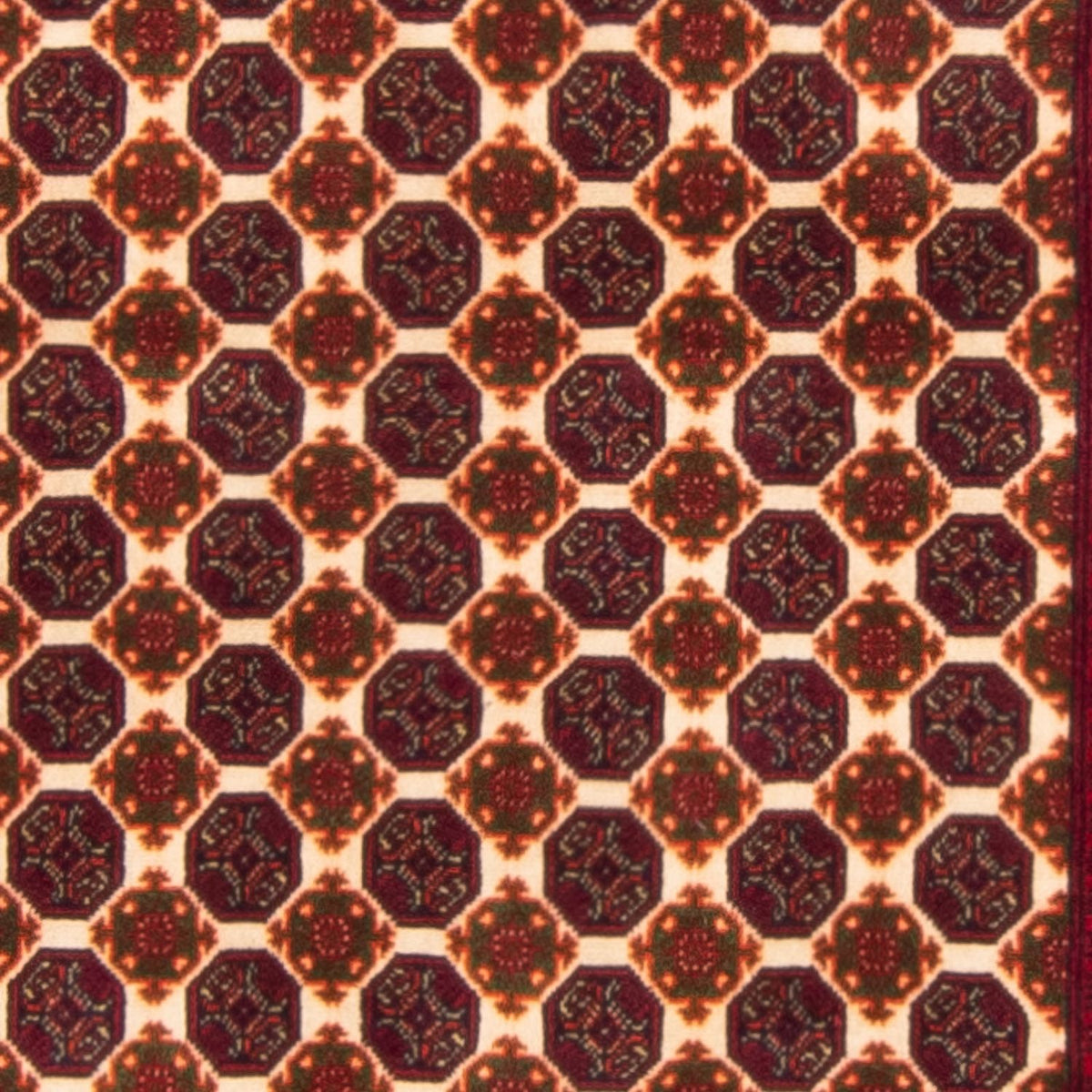 Loper Afghaans tapijt - 287 x 90 cm - beige