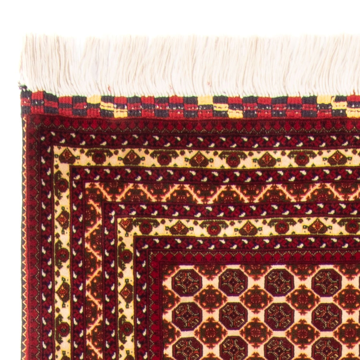 Loper Afghaans tapijt - 287 x 90 cm - beige