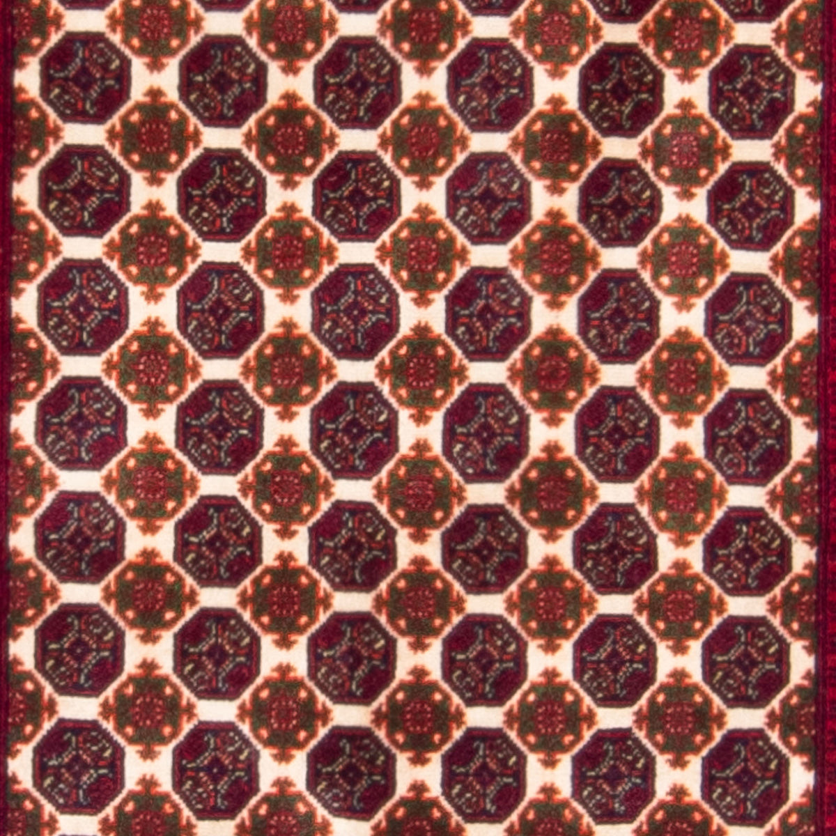 Loper Afghaans tapijt - 287 x 88 cm - beige