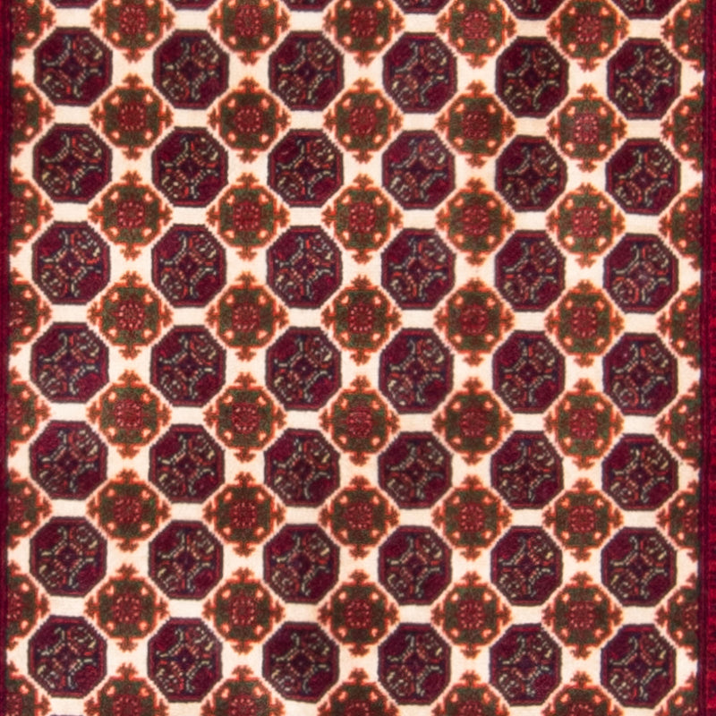 Loper Afghaans tapijt - 287 x 88 cm - beige