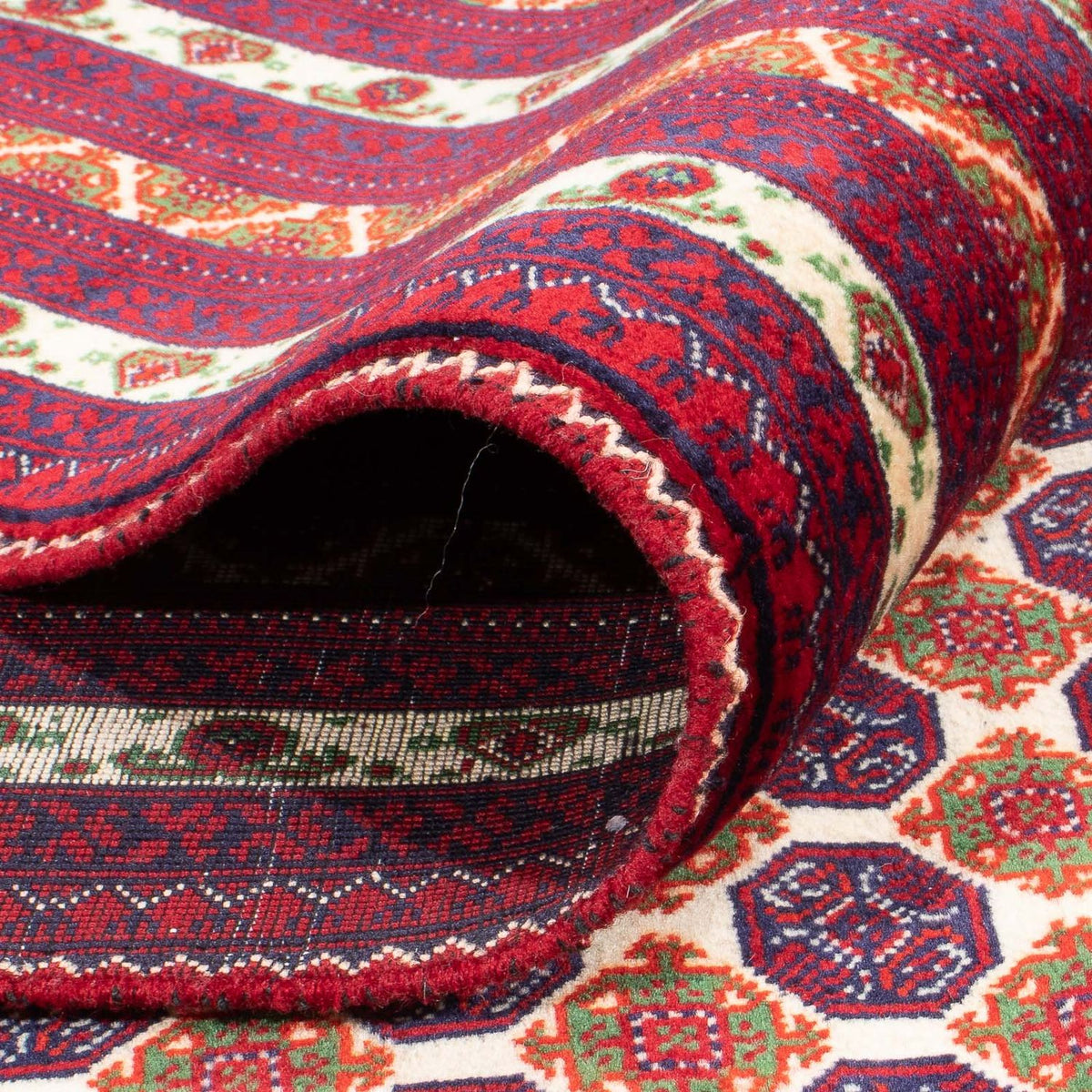 Afghaans tapijt - 297 x 198 cm - beige