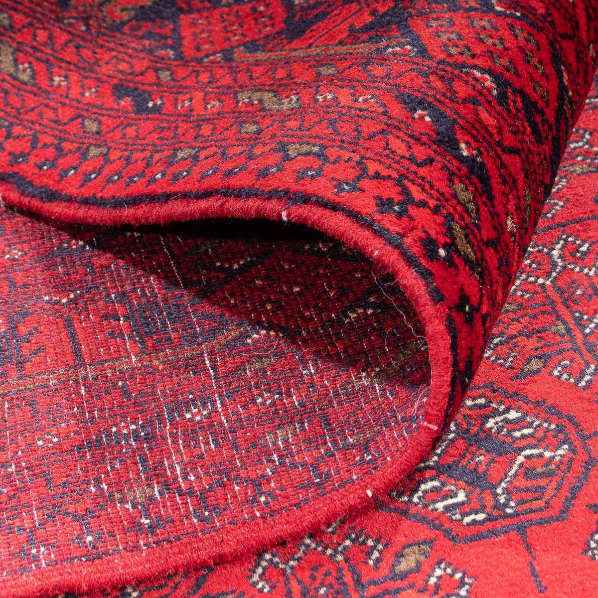 Afghaans tapijt - 343 x 248 cm - rood