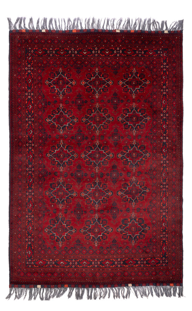 Afghaans tapijt - Bukhara - 293 x 194 cm - rood