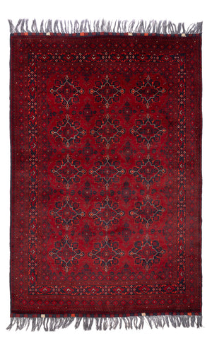 Afghaans tapijt - Bukhara - 293 x 194 cm - rood