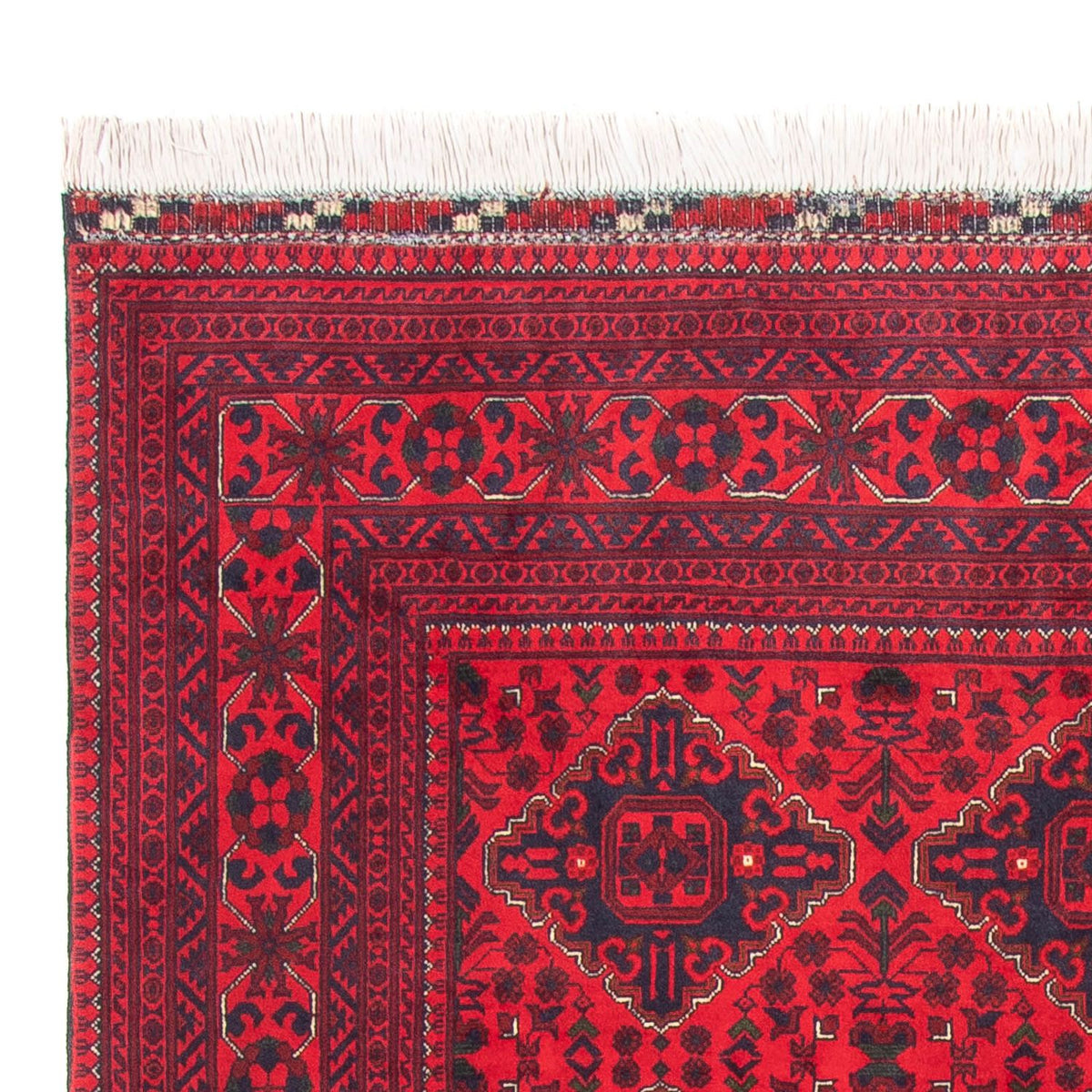 Afghaans tapijt - 285 x 198 cm - rood