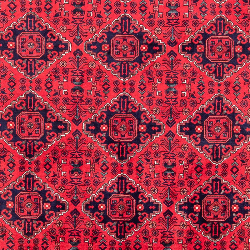 Afghaans tapijt - 298 x 198 cm - rood