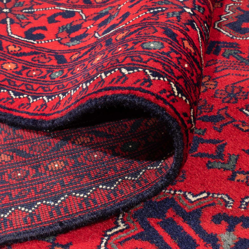 Afghaans tapijt - 298 x 198 cm - rood