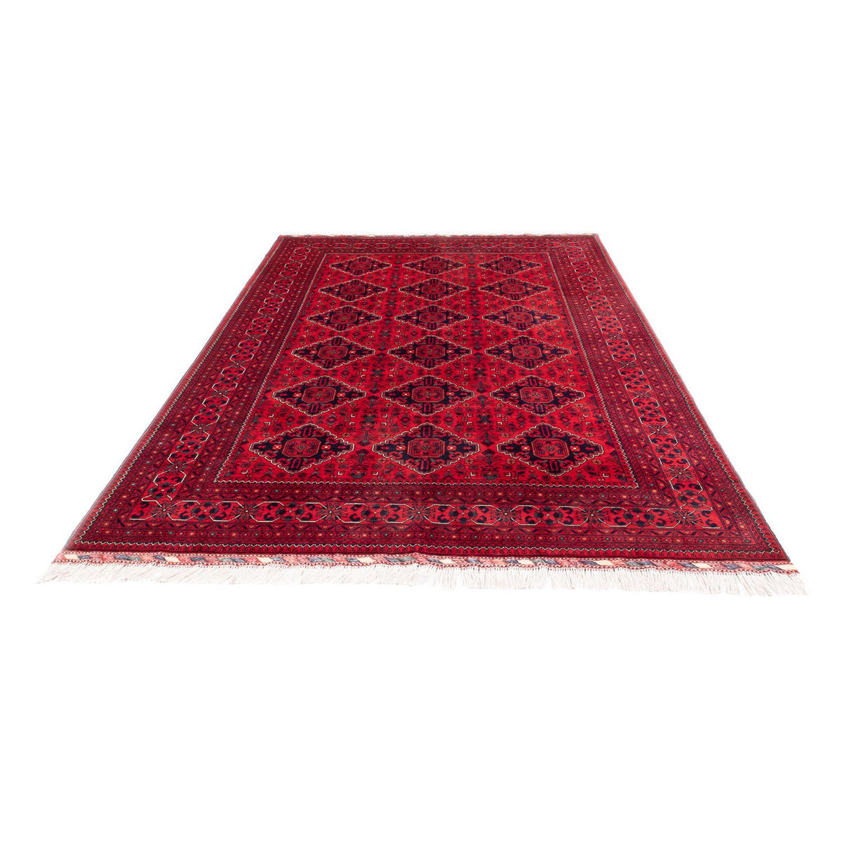 Afghaans tapijt - 298 x 198 cm - rood