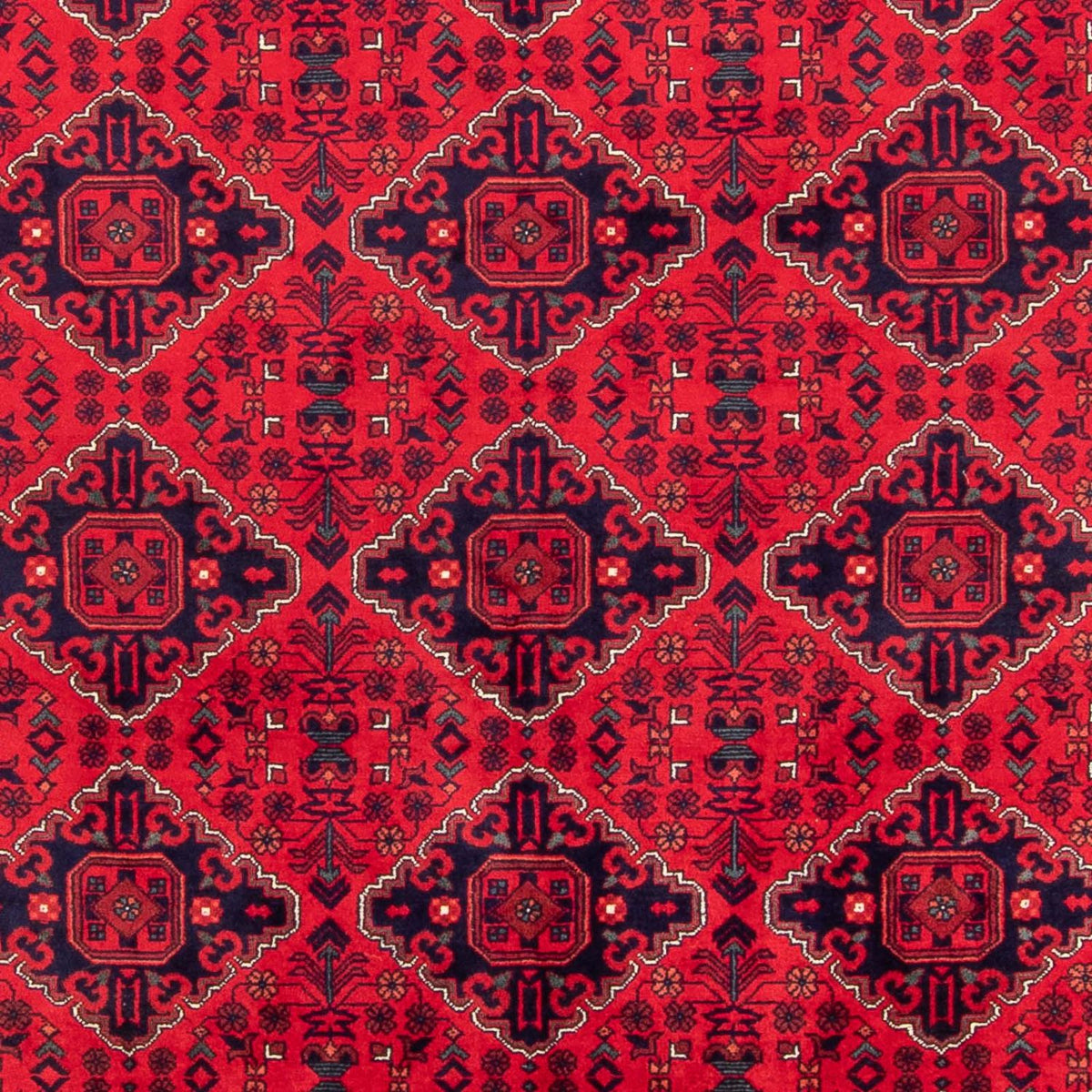 Afghaans tapijt - 293 x 196 cm - rood