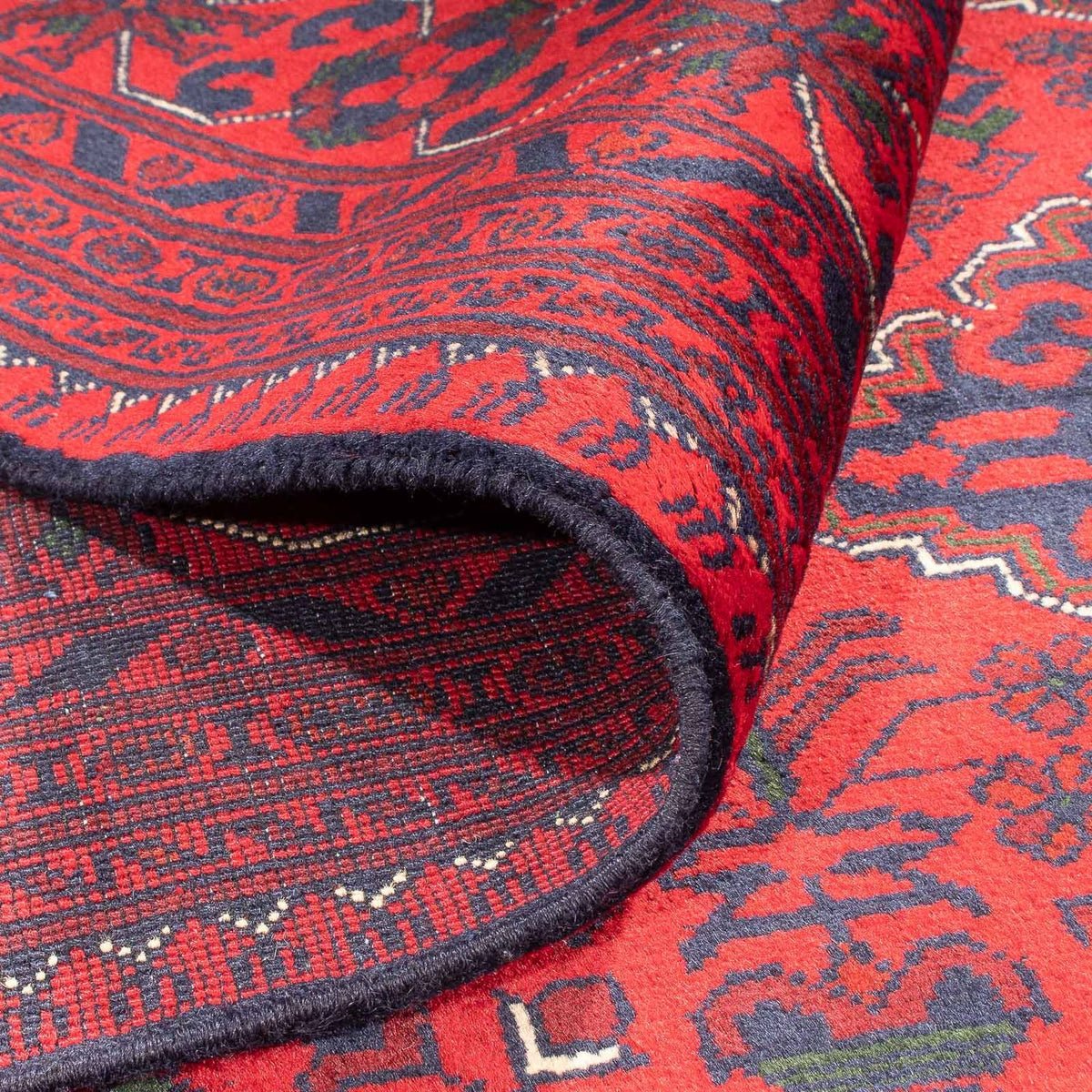 Afghaans tapijt - 293 x 196 cm - rood