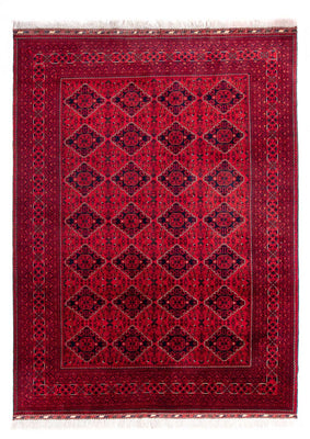Afghaans tapijt - 345 x 244 cm - rood