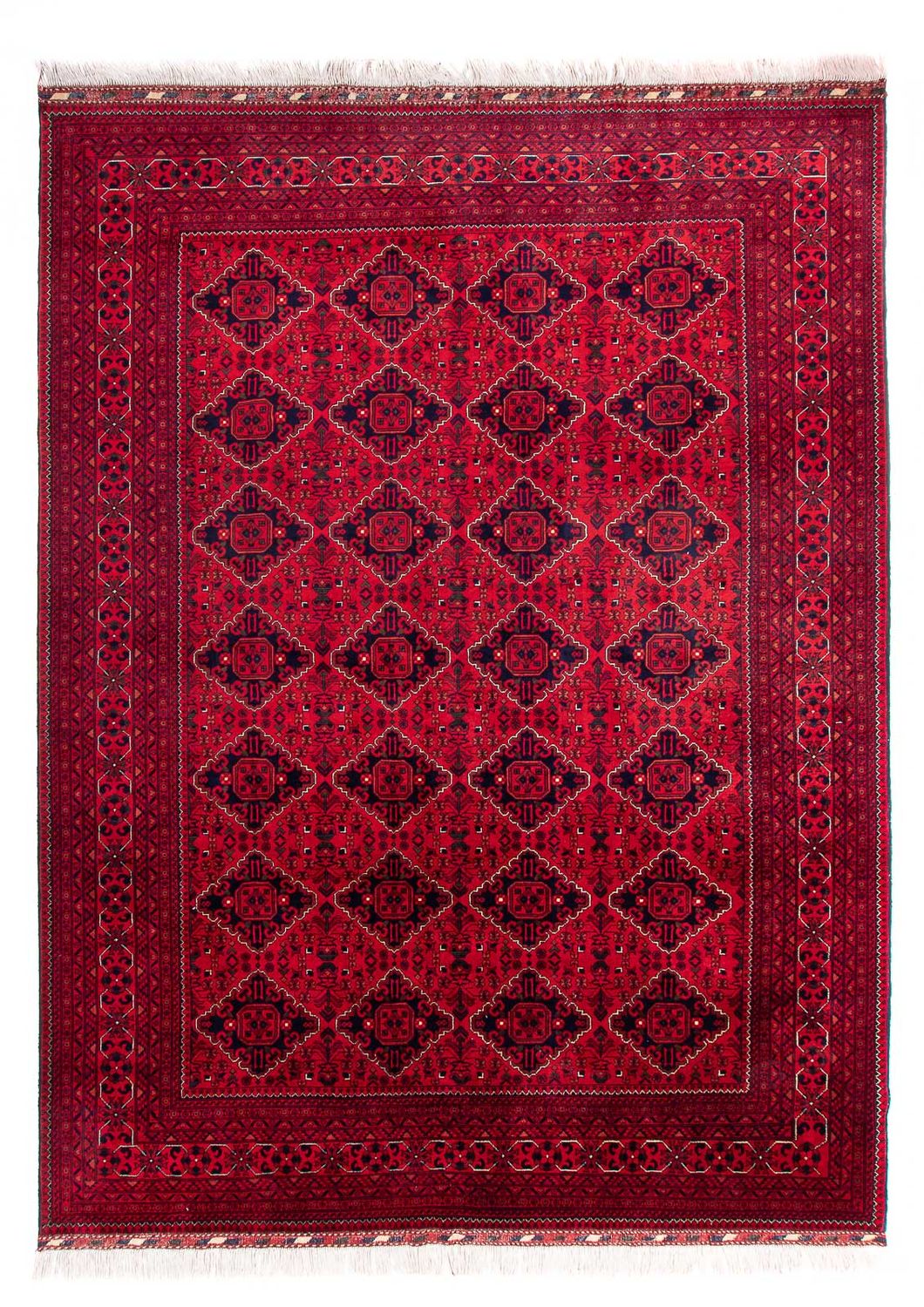 Afghaans tapijt - 345 x 244 cm - rood