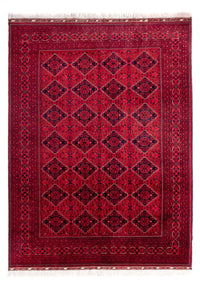 Afghaans tapijt - 345 x 244 cm - rood