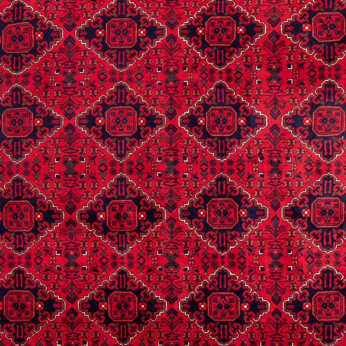 Afghaans tapijt - 345 x 244 cm - rood