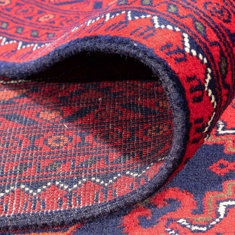 Afghaans tapijt - 345 x 244 cm - rood