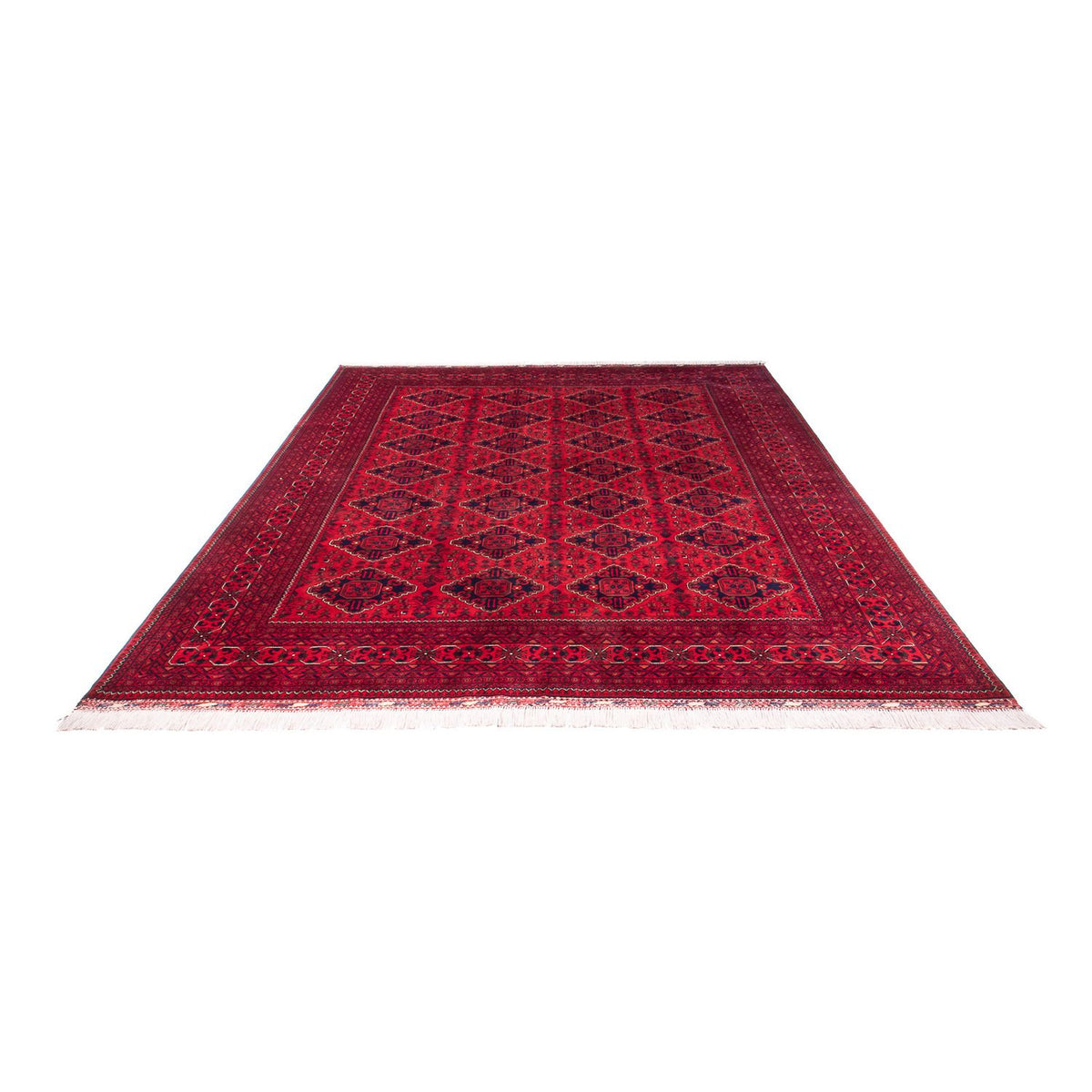 Afghaans tapijt - 345 x 244 cm - rood