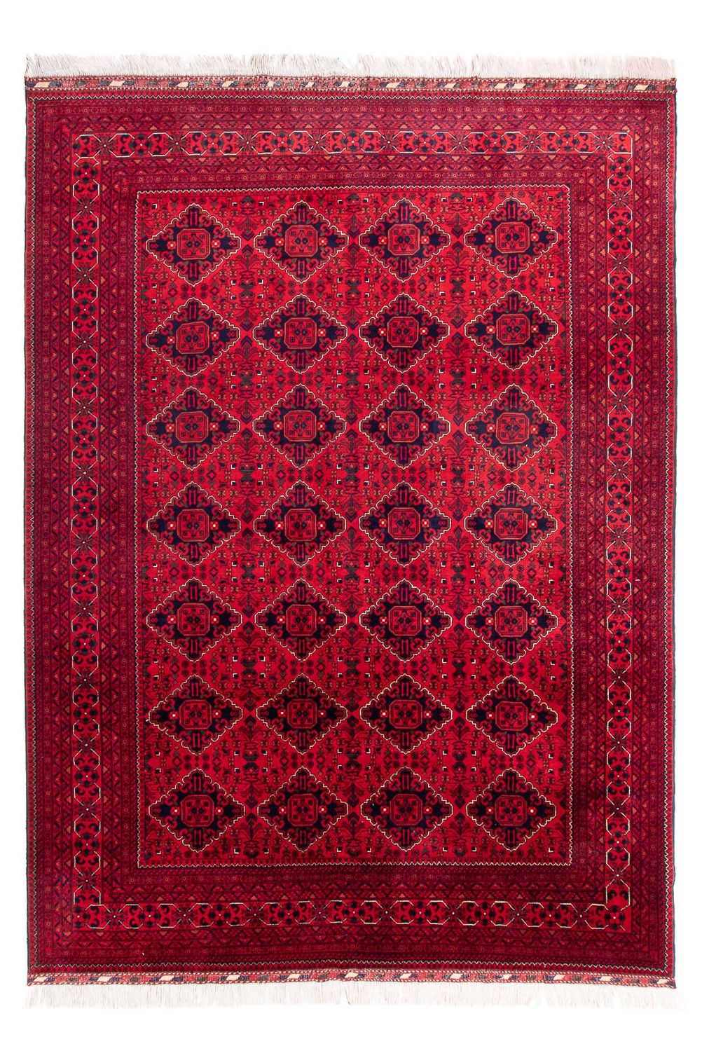 Afghaans tapijt - 349 x 246 cm - rood