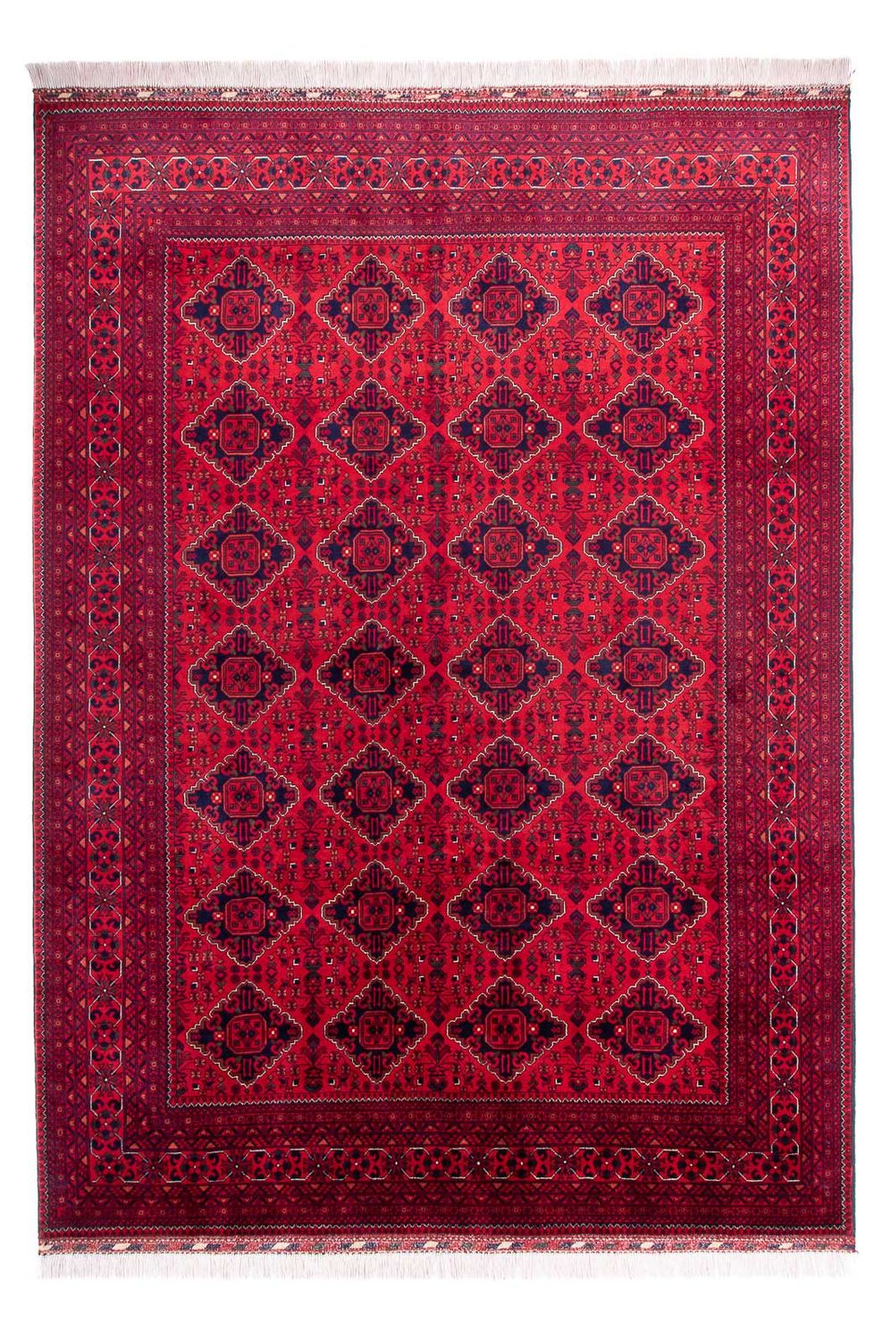 Afghaans tapijt - 346 x 246 cm - rood