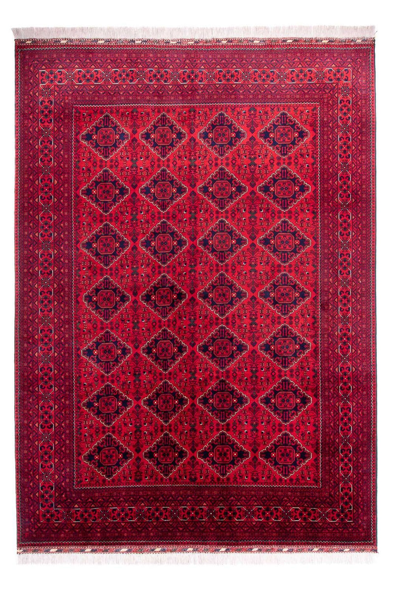 Afghaans tapijt - 346 x 246 cm - rood
