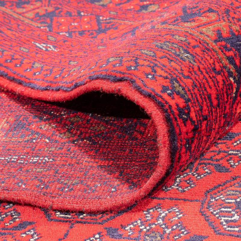 Afghaans tapijt - 387 x 298 cm - rood