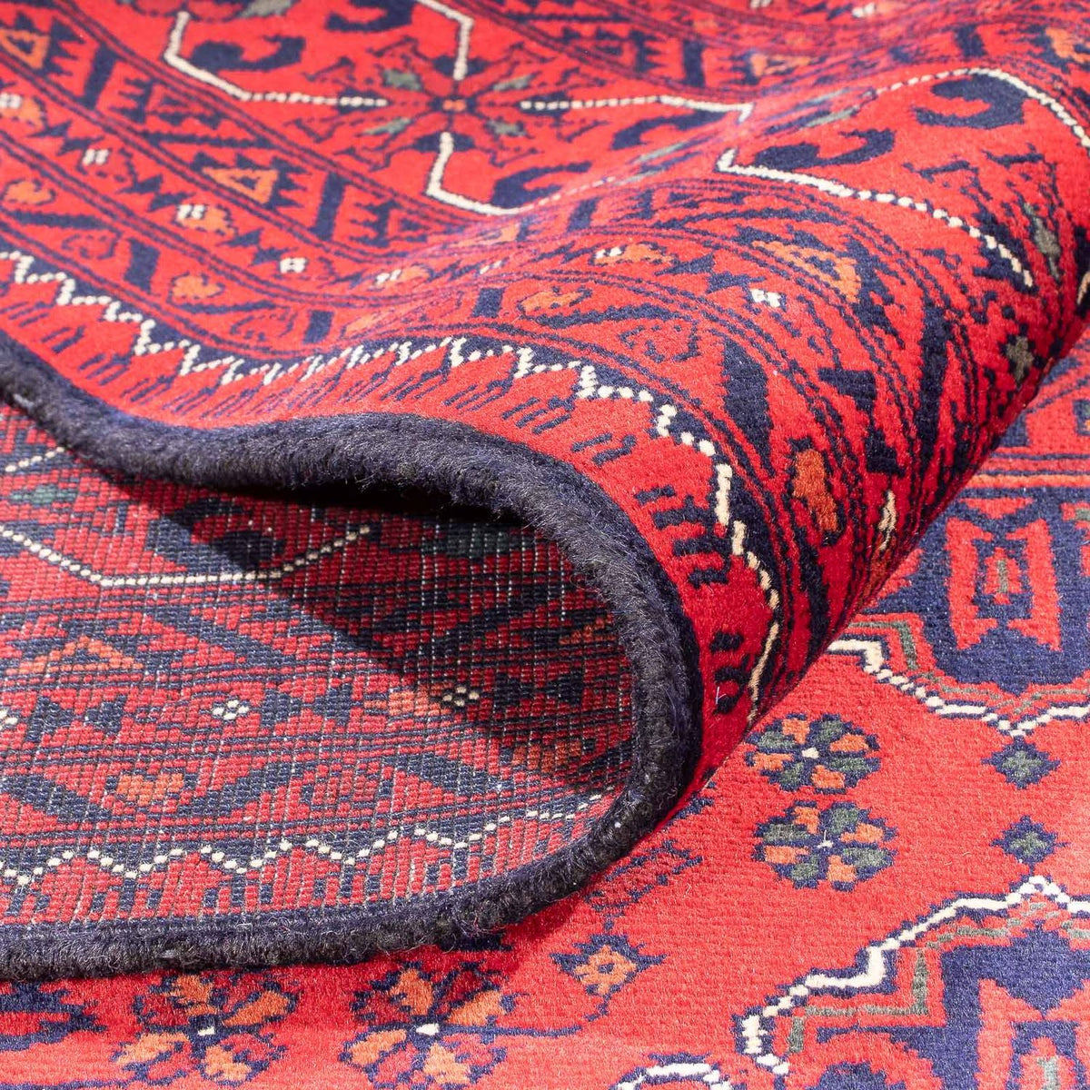 Afghaans tapijt - 414 x 292 cm - rood