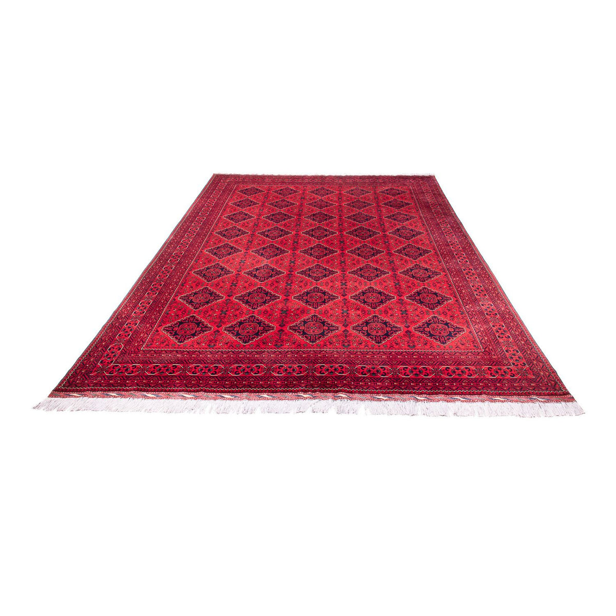 Afghaans tapijt - 414 x 292 cm - rood
