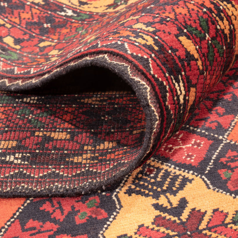 Afghaans tapijt - 296 x 197 cm - donker beige