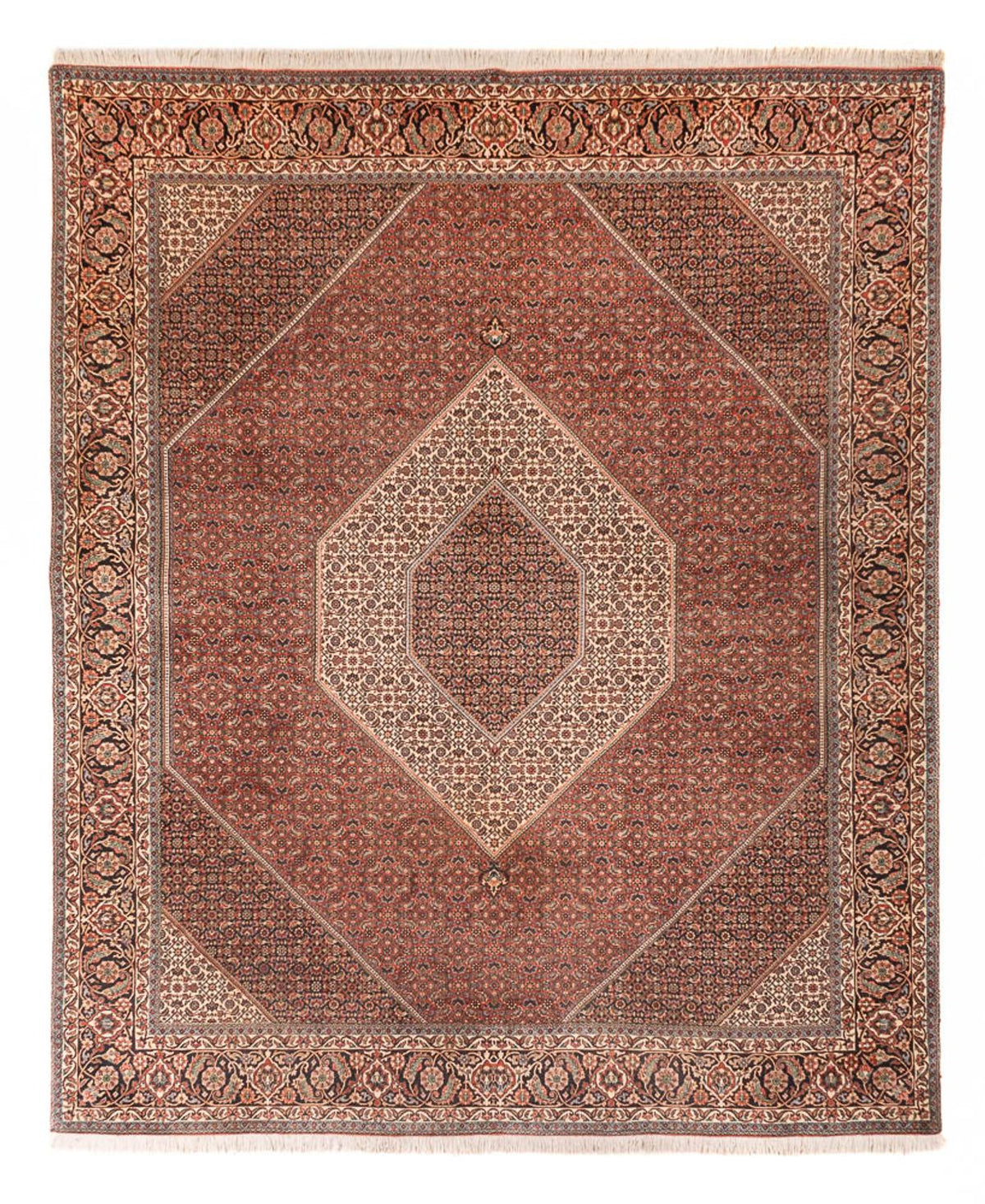 Perzisch tapijt - Bijar - Koninklijk - 300 x 255 cm - roest