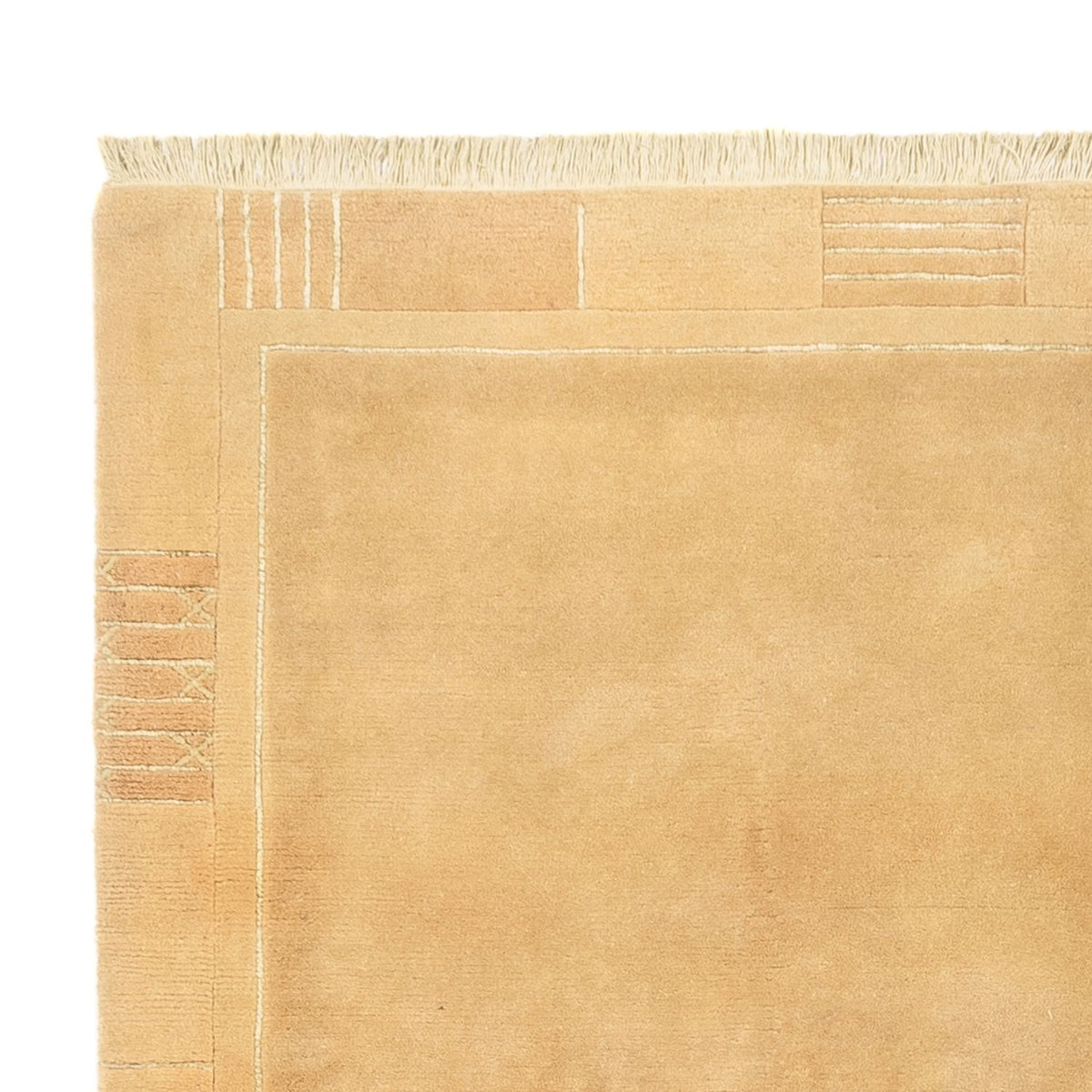 Nepal tapijt - 242 x 166 cm - licht beige