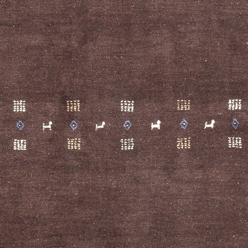 Gabbeh Tapijt - Loribaft Perzisch - 230 x 160 cm - donker beige