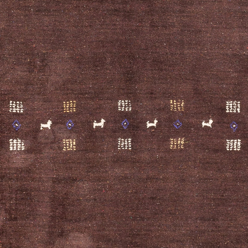 Gabbeh Tapijt - Loribaft Perzisch - 300 x 200 cm - choco