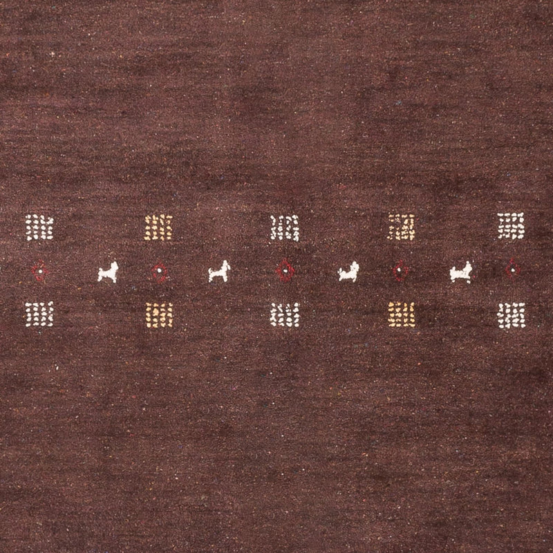 Gabbeh Tapijt - Loribaft Perzisch - 300 x 200 cm - choco