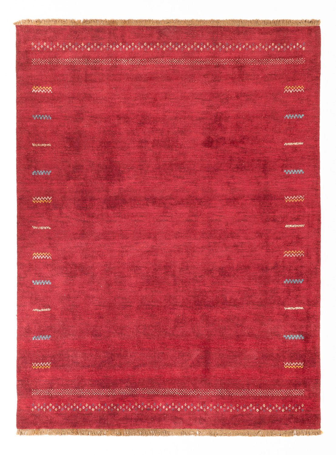 Gabbeh Tapijt - Loribaft Perzisch - 300 x 240 cm - rood
