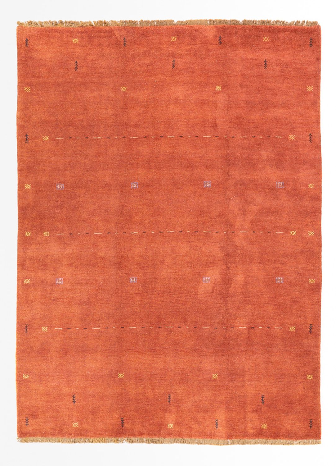 Gabbeh Tapijt - Loribaft Perzisch - 300 x 240 cm - terracotta