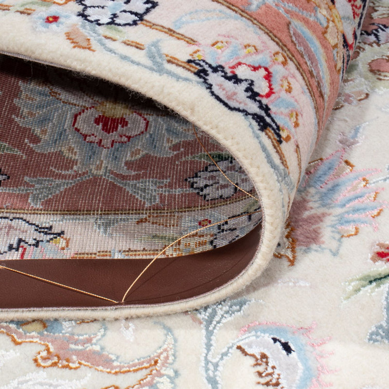 Perzisch tapijt - Tabriz - Royal - 210 x 150 cm - beige