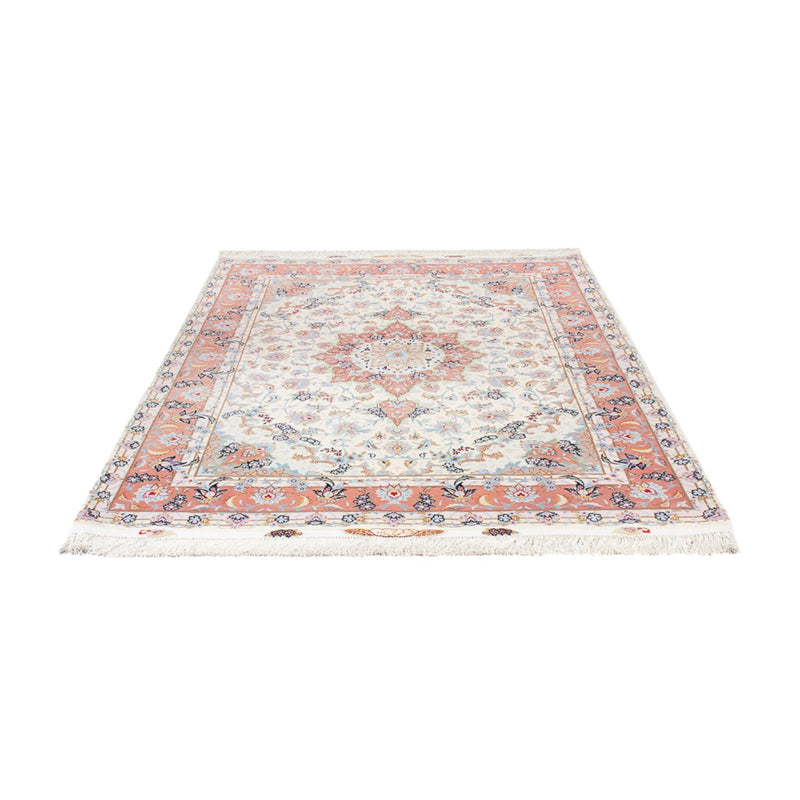 Perzisch tapijt - Tabriz - Royal - 210 x 150 cm - beige