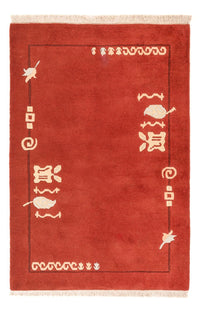 Nepal tapijt - 180 x 122 cm - roest