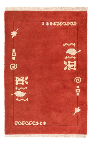 Nepal tapijt - 180 x 122 cm - roest