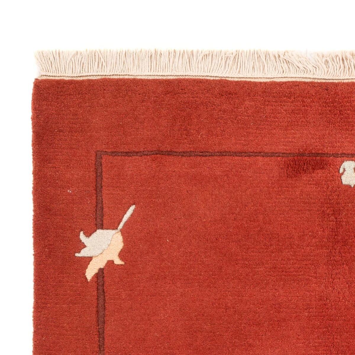 Nepal tapijt - 180 x 122 cm - roest