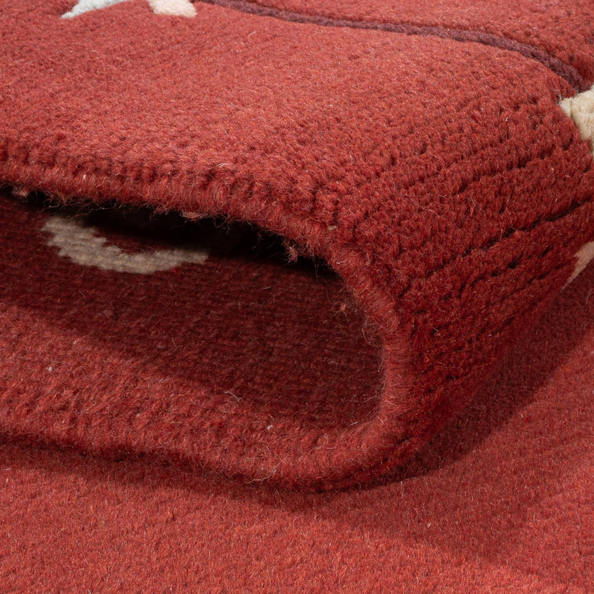 Nepal tapijt - 180 x 122 cm - roest