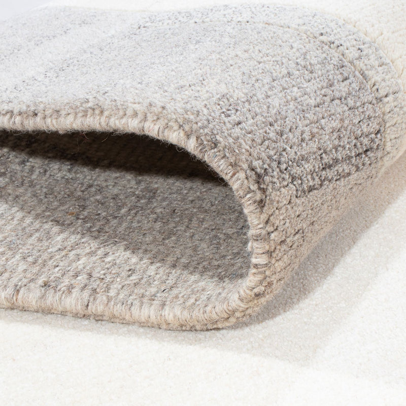 Nepal tapijt - 200 x 142 cm - wit  crème