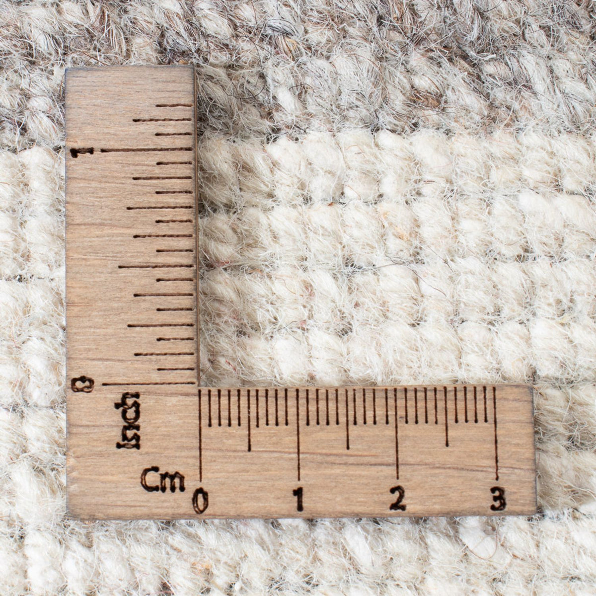 Nepal tapijt - 200 x 142 cm - wit  crème